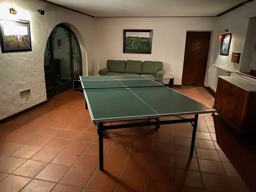 Spielzimmer mit Tischtennisplatte